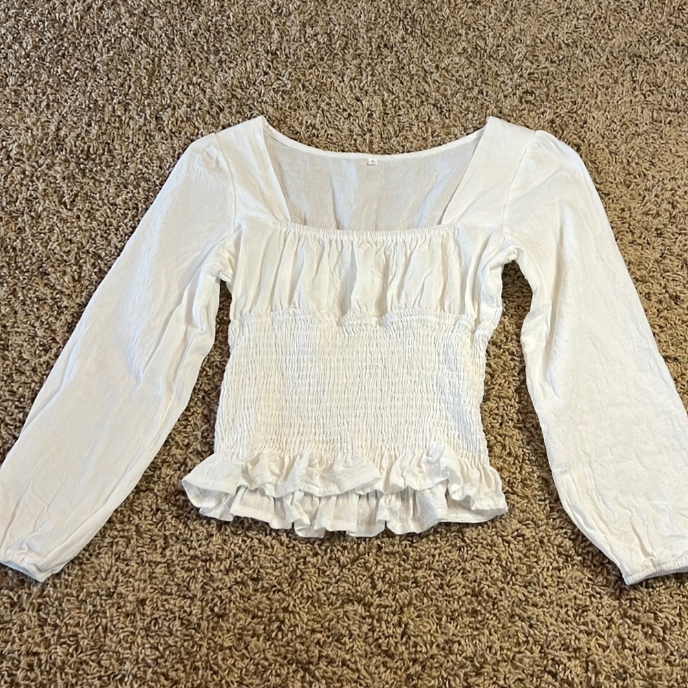 White Blouse Size Small